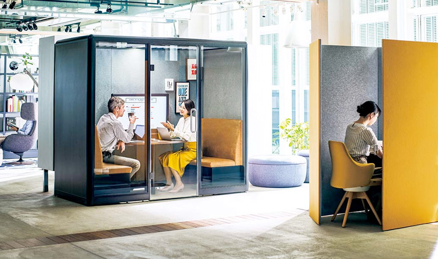 云栖未来里夜景